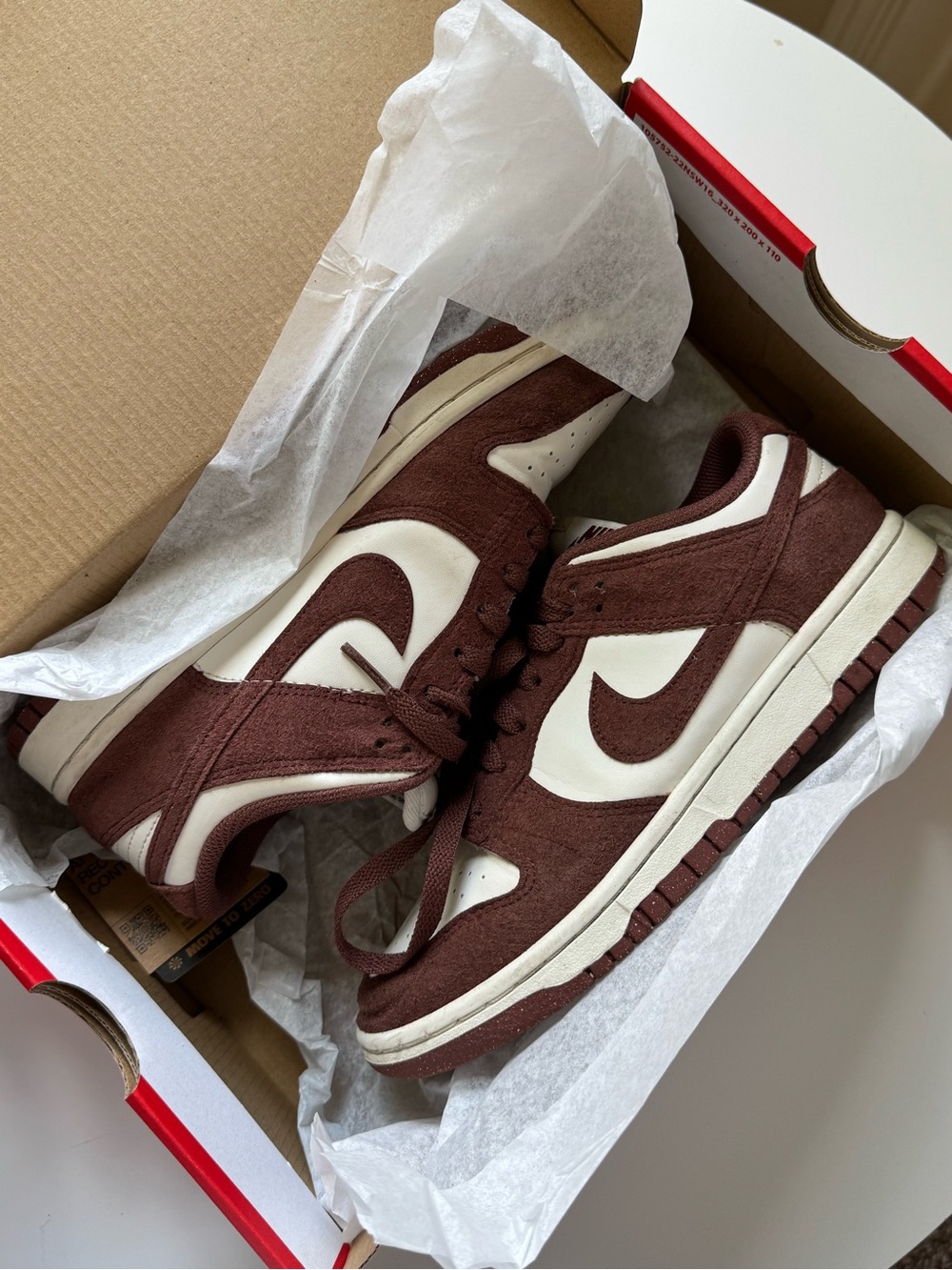 Nike Dunk Low “Dark Team Red” Suede Women’s Size 7.5 | EU 38.5